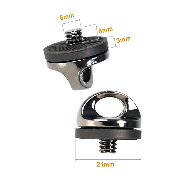 SaferCCTV SaferCCTV Quick Install Metal Screws for Neck Straps and Camera Mounting 3 Pack - View 3 of 7