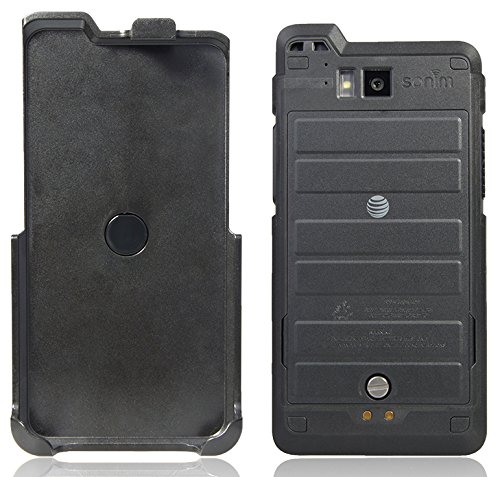 Nakedcellphone Buy Nakedcellphone Black Holster for Sonim XP8 - Rotating Belt Clip Case with Kickstand (XP8800) - View 5 of 7