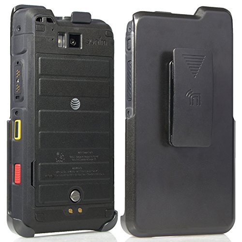 Nakedcellphone Buy Nakedcellphone Black Holster for Sonim XP8 - Rotating Belt Clip Case with Kickstand (XP8800) - View 2 of 7