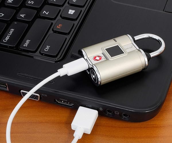 Aluratek Aluratek Bio-Key TouchLock: TSA Approved Keyless Fingerprint Lock - All Weather Touchscreen Security - View 6 of 8