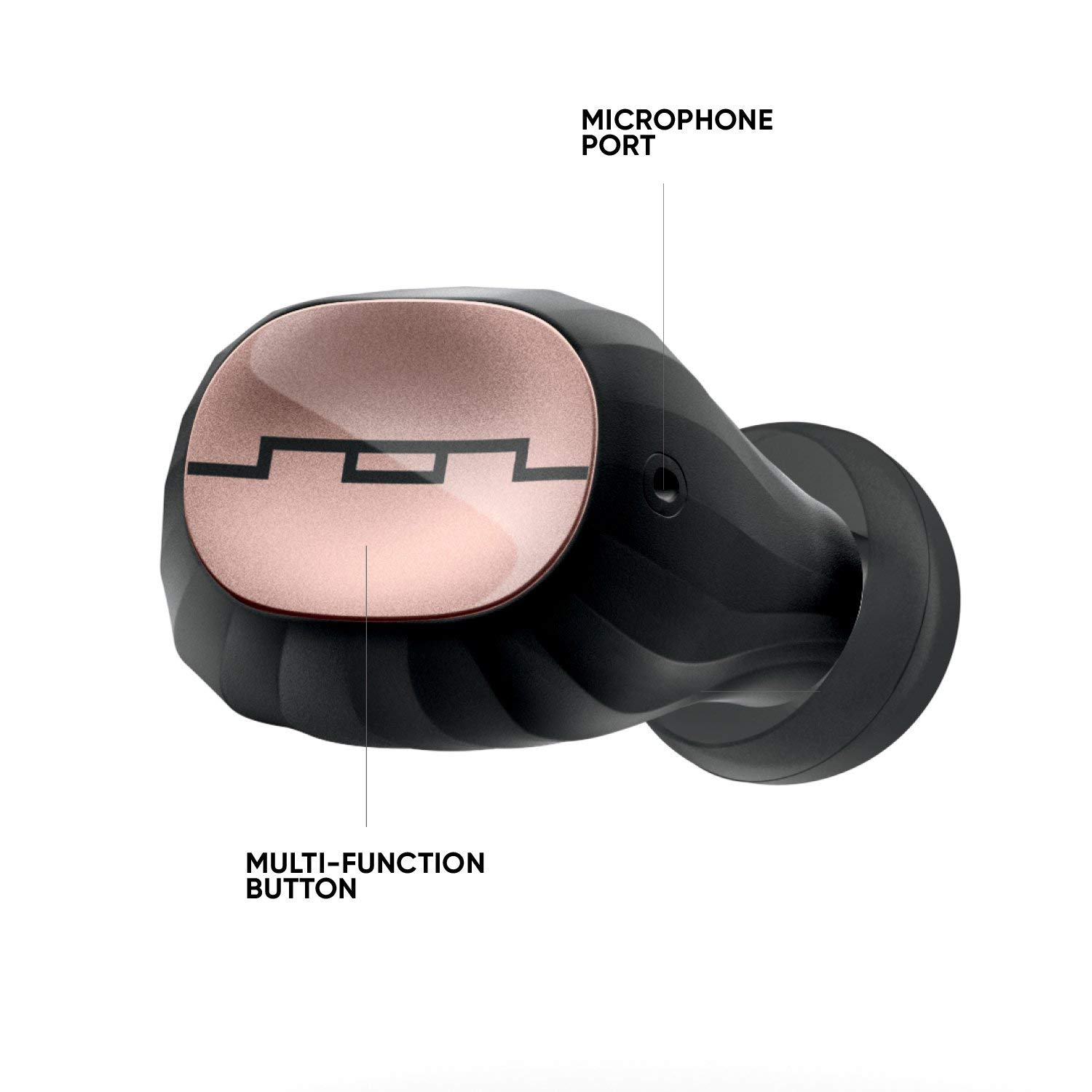 SOL REPUBLIC Sol Republic Amps Air 2.0 Waterproof Wireless Bluetooth Earbuds for Ultimate Sound and Comfort - View 2 of 5