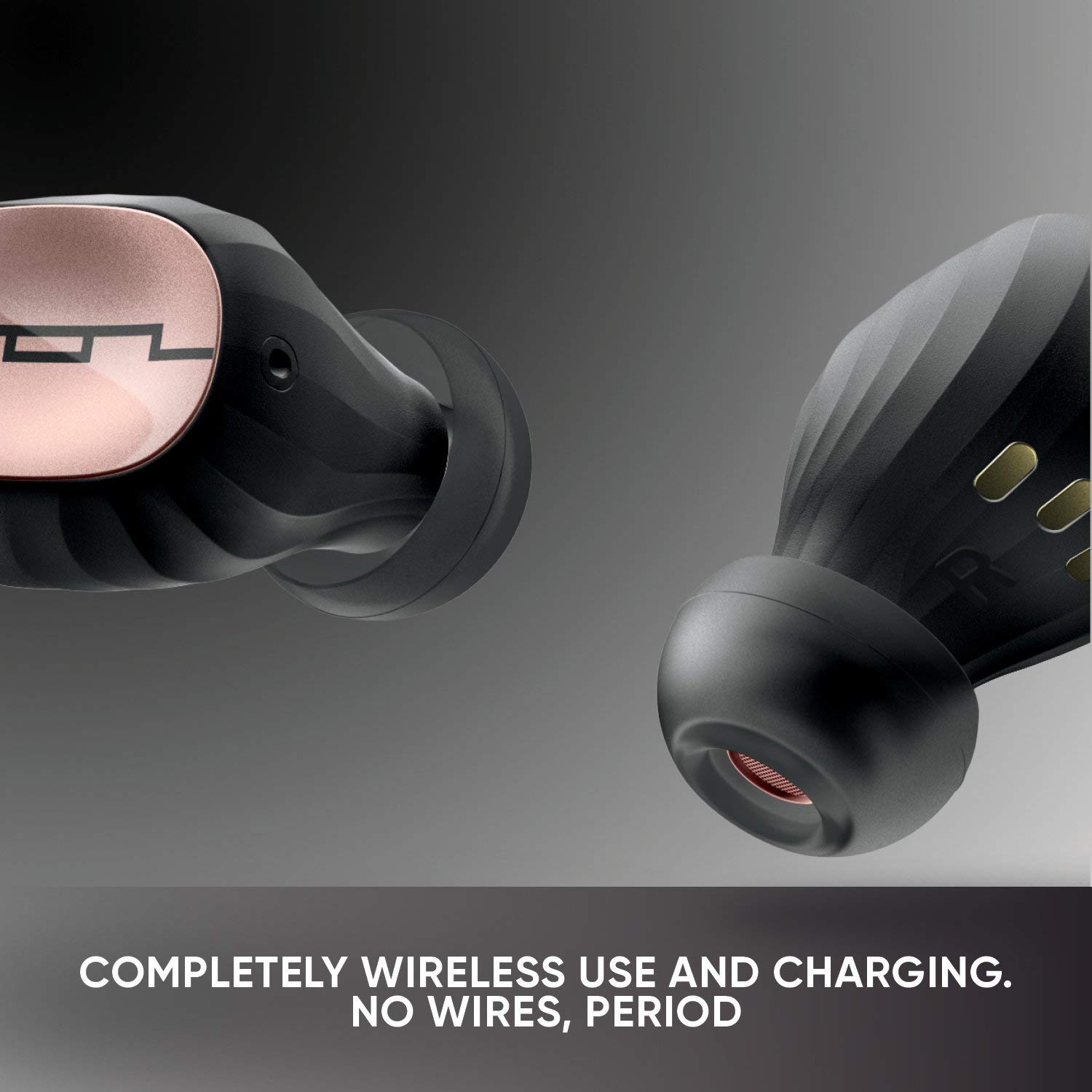 SOL REPUBLIC Sol Republic Amps Air 2.0 Waterproof Wireless Bluetooth Earbuds for Ultimate Sound and Comfort - View 4 of 5
