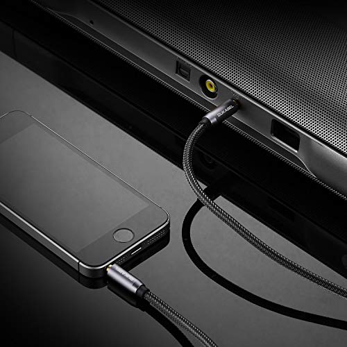 DUKABEL DUKABEL 3.5mm AUX Cable - Gold-Plated Lossless Audio, Nylon Braided, 4ft Male to Male for Car, Headphones & Speakers - View 6 of 9