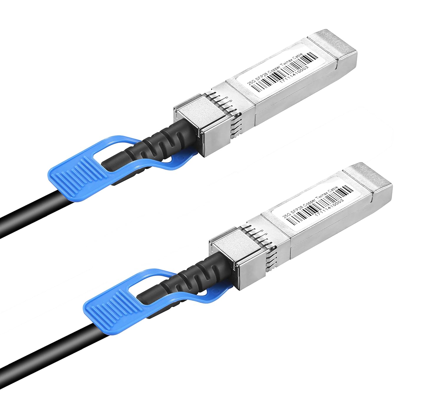 Macroreer Macroreer 25G SFP28 DAC Ethernet Cable 1 Meter Passive Copper Compatible with Mellanox SFP28 Direct Attach Cable - View 2 of 3