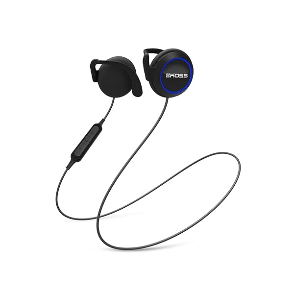 Koss Buy Koss BT221i Wireless Bluetooth Ear Clips - Sweat Resistant, In-Line Mic & Touch Control - View 2 of 7