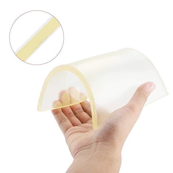 Walfront Leather Craft Punching Pad - Rubber Mute Board for DIY Hole Punch & Stamping, 5.51x7.87x0.31 Inch - View 4 of 10