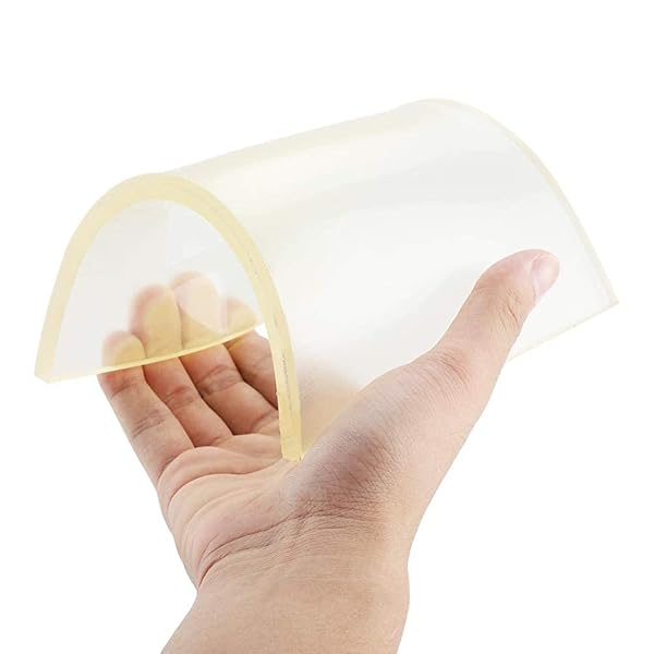 Walfront Leather Craft Punching Pad - Rubber Mute Board for DIY Hole Punch & Stamping, 5.51x7.87x0.31 Inch - View 8 of 10