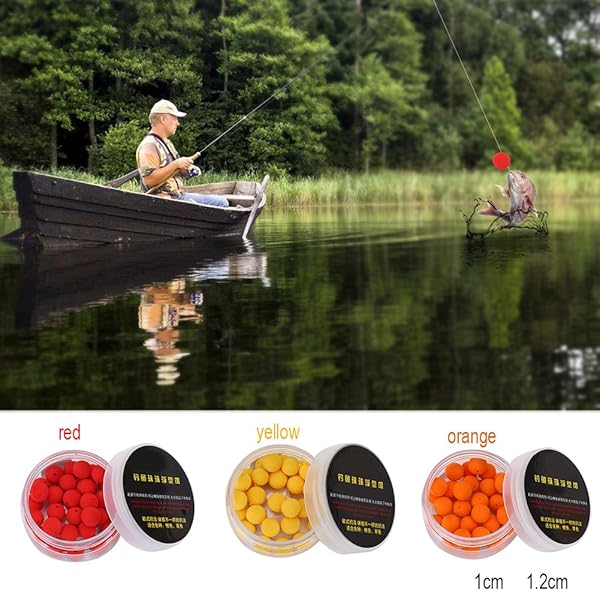 Tbest 30pcs 10/12mm Carp Boilies - Soft Pellets & Floating Beads for Effective Carp Fishing Bait - View 7 of 7