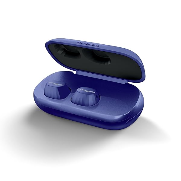 SOL REPUBLIC Buy SOL REPUBLIC Amps Air 2.0 Waterproof Bluetooth Earbuds - Blue | Top Wireless Sound Quality - View 4 of 6