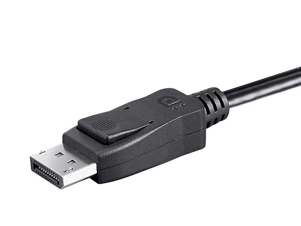 Monoprice Monoprice 131180 DisplayPort 1.4 Cable 3ft for Computer Desktop Laptop PC Monitor Projector Dell ASUS Black - View 5 of 6