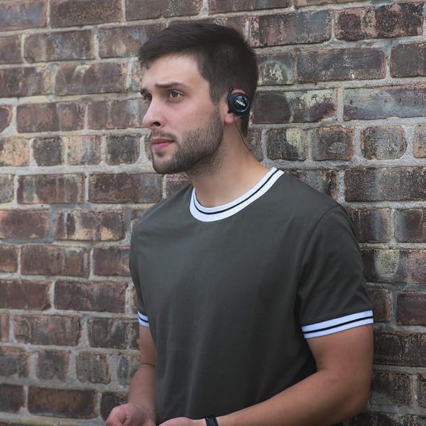 Koss Buy Koss BT232i Wireless Bluetooth Earclips - Sweat Resistant, In-Line Mic, Volume Control, Touch Remote - Dark Grey & Black - View 8 of 8