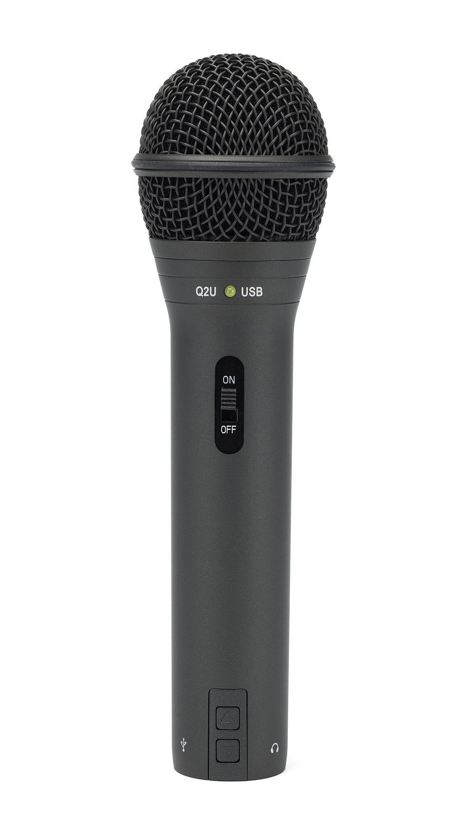 Samson Q2U USB/XLR Dynamic Microphone Pack for Recording & Podcasting - Black