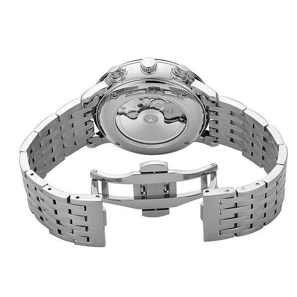 FEICE FEICE Bauhaus Automatic Men's Watch - Stylish Stainless Steel & Leather Casual Dress Wristwatch with Date Function - View 3 of 9