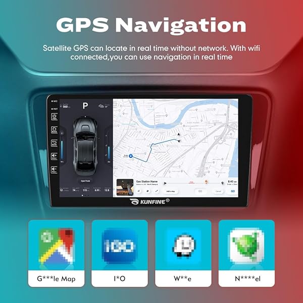 KUNFINE "Kunfine 9" Android GPS Stereo for Chevrolet Cruze 2009-2015 | Quad Core Media Player & Reverse Camera Display" - View 3 of 10