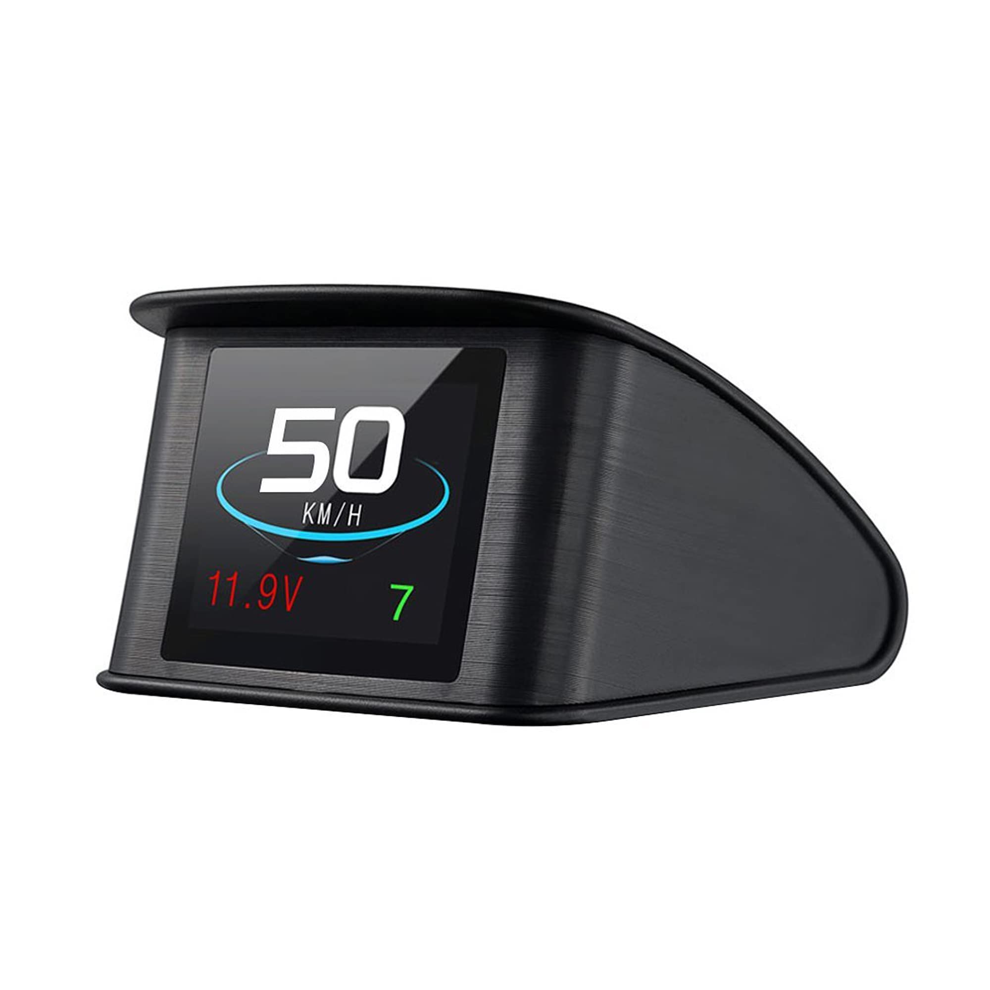 Lttrbx T600 Universal Car HUD Head Up Display Digital GPS Speedometer with Brake Test Overspeed Alarm for All Vehicles