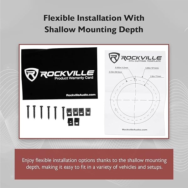 Rockville "Rockville RT5 2.8" Aluminum Car Tweeters with Titanium Diaphragm - High-Quality Sound Upgrade" - View 8 of 10