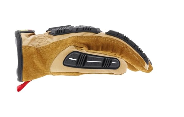 Mechanix Wear Mechanix Wear Durahide M-Pact Driver F9-360 Leather Work Gloves Small Brown Cut Abrasion Impact Protection - View 3 of 10