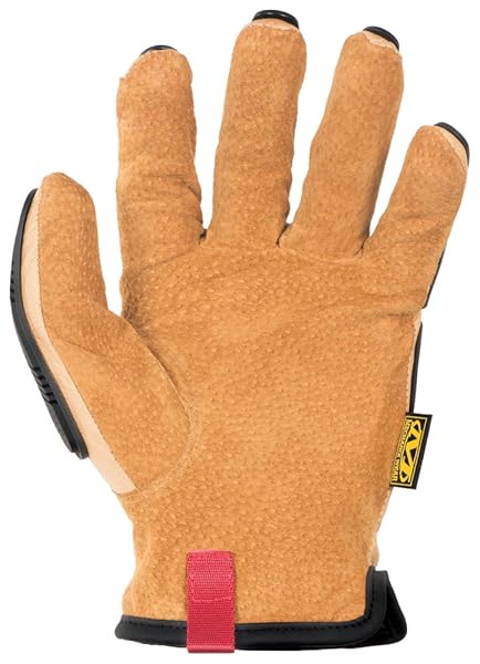 Mechanix Wear Mechanix Wear Durahide M-Pact Driver F9-360 Leather Work Gloves Small Brown Cut Abrasion Impact Protection - View 8 of 10