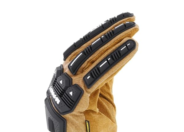 Mechanix Wear Mechanix Wear Durahide M-Pact Driver F9-360 Leather Work Gloves Small Brown Cut Abrasion Impact Protection - View 9 of 10