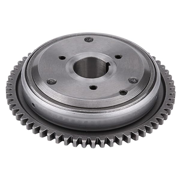 Acouto High-Performance Starter Drive Clutch Assembly for GY6 125CC/150CC Scooters & ATVs - 60 Tooth Gear, 20 Sprags
