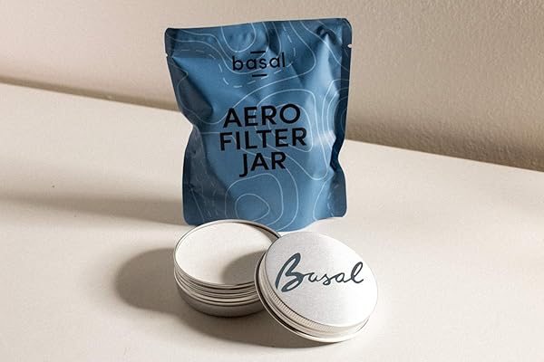 Basal Basal Aero Filter Jar: Ultimate Storage & Protection for AeroPress Filters