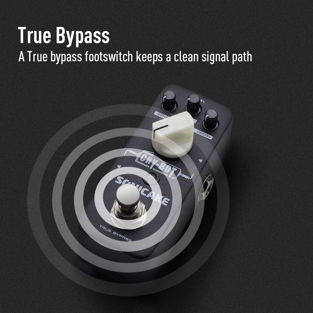 SONICAKE SONICAKE Auto Wah Pedal for Guitar True Bypass Envelope Filter Effect Pedal Ideal for Musicians and Guitarists - View 4 of 9