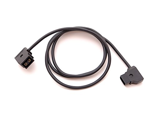 D-Tap P-Tap Male to Female Extension Power Cable 100cm 3.28ft for Reliable Power Connection