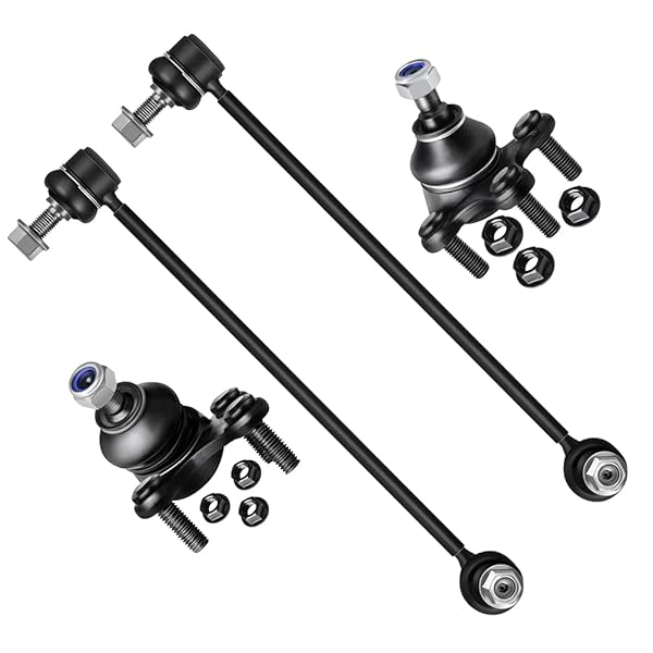 SCITOO SCITOO 4pcs Front Suspension Kit Sway Bar Link Lower Ball Joint for VW Jetta Passat Golf 2005-2018