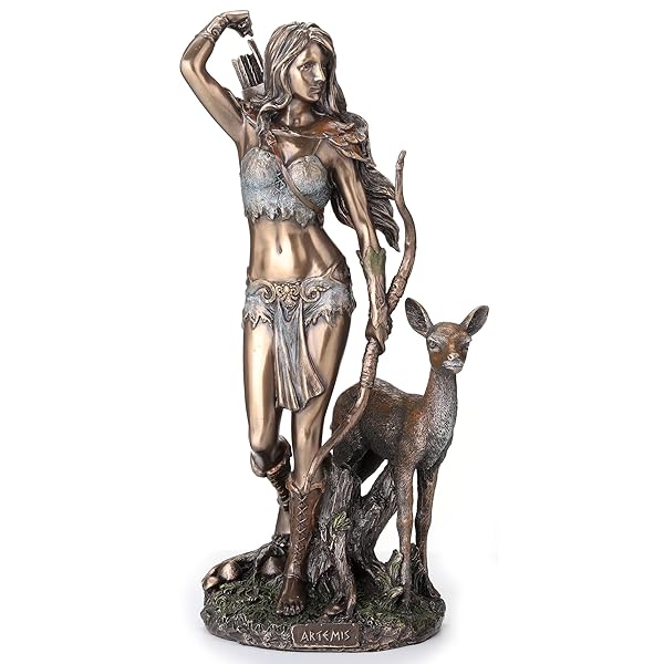 Veronese Design Veronese Design Artemis Statue: Exquisite Bronze Finish of the Goddess of Hunting & Wilderness
