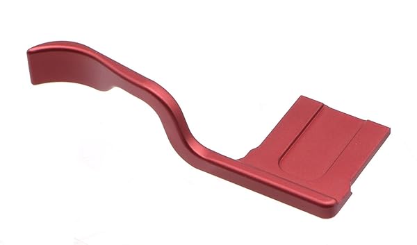 HITHUT HITHUT Metal Thumbs Up Grip Hot Shoe Cover for Fujifilm X-T10 X-T20 Red Enhanced Balance and Grip Convenience - View 4 of 4