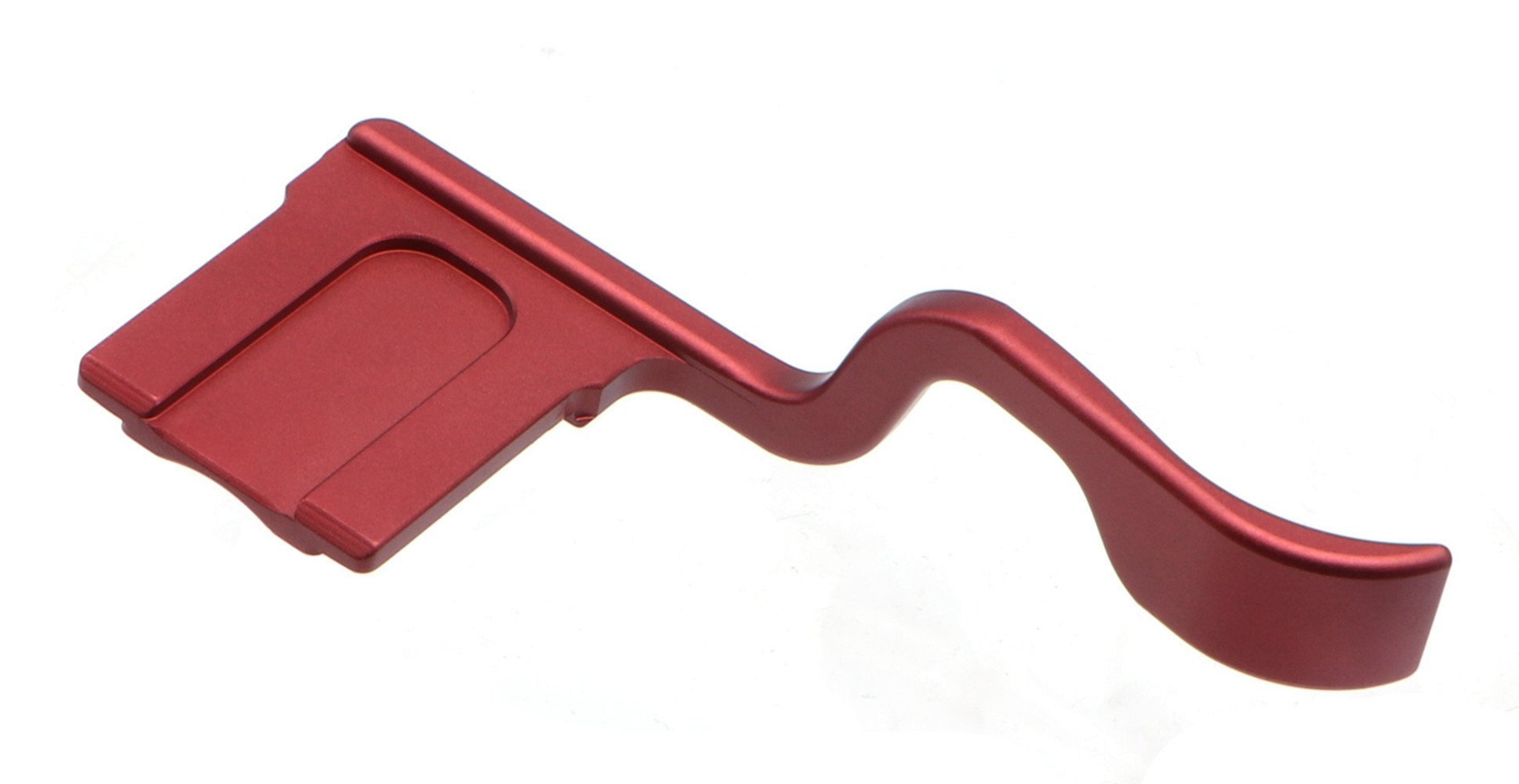 HITHUT HITHUT Metal Thumbs Up Grip Hot Shoe Cover for Fujifilm X-T1 X-T2 Dark Red Enhanced Balance and Grip - View 2 of 5