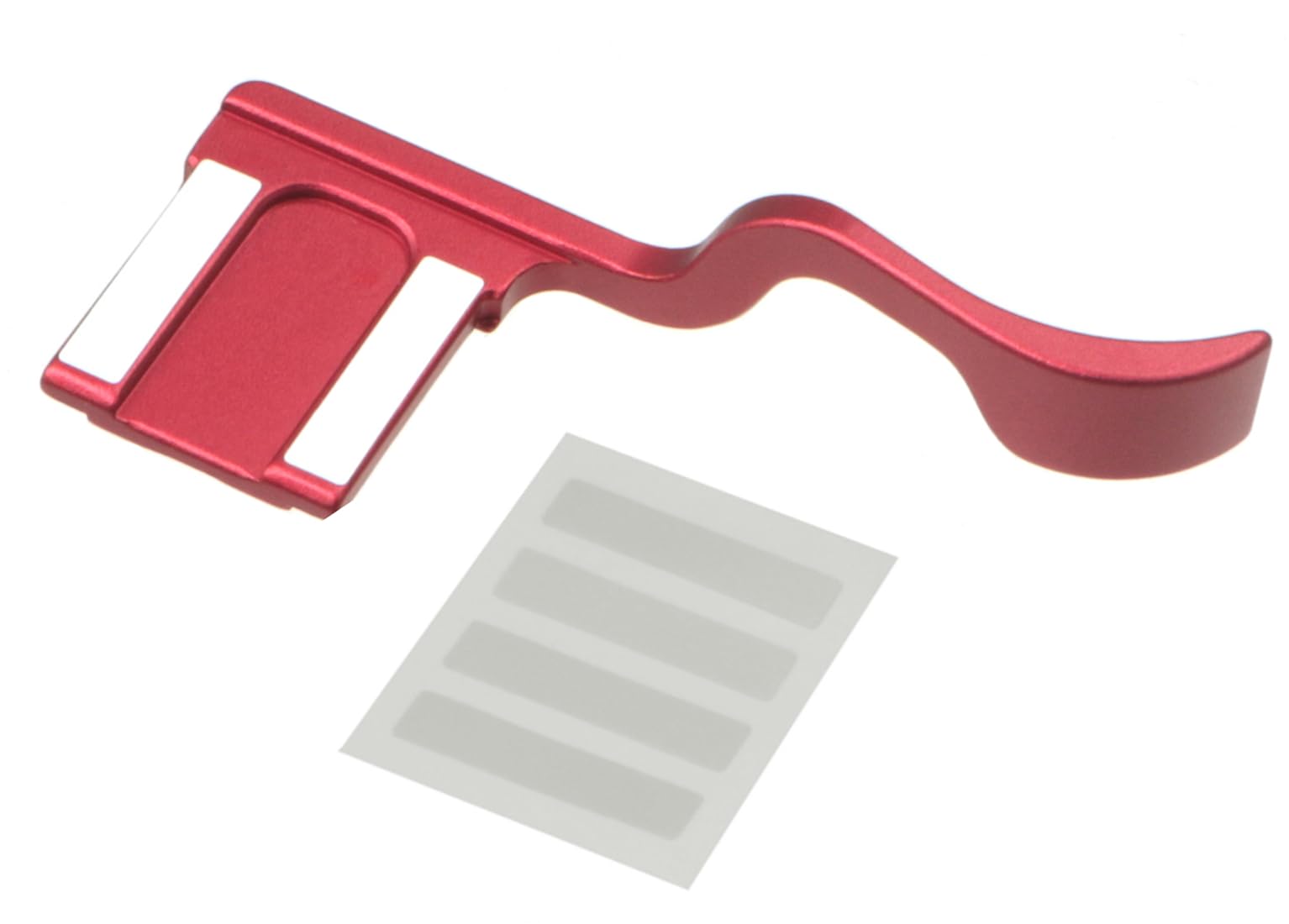 HITHUT HITHUT Metal Thumbs Up Grip Hot Shoe Cover for Fujifilm X-T1 X-T2 Dark Red Enhanced Balance and Grip - View 4 of 5