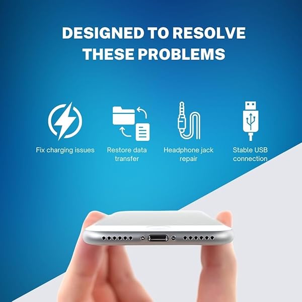 E-REPAIR E-REPAIR Charging Port and Headphone Jack Flex Cable Replacement for iPhone 8 Plus Black Quality Repair Part - View 2 of 7