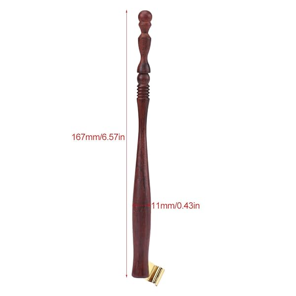 Hilitand Hilitand Rosewood Calligraphy Dip Pen Handle with Removable Flange for English Writing & Drawing - View 8 of 10