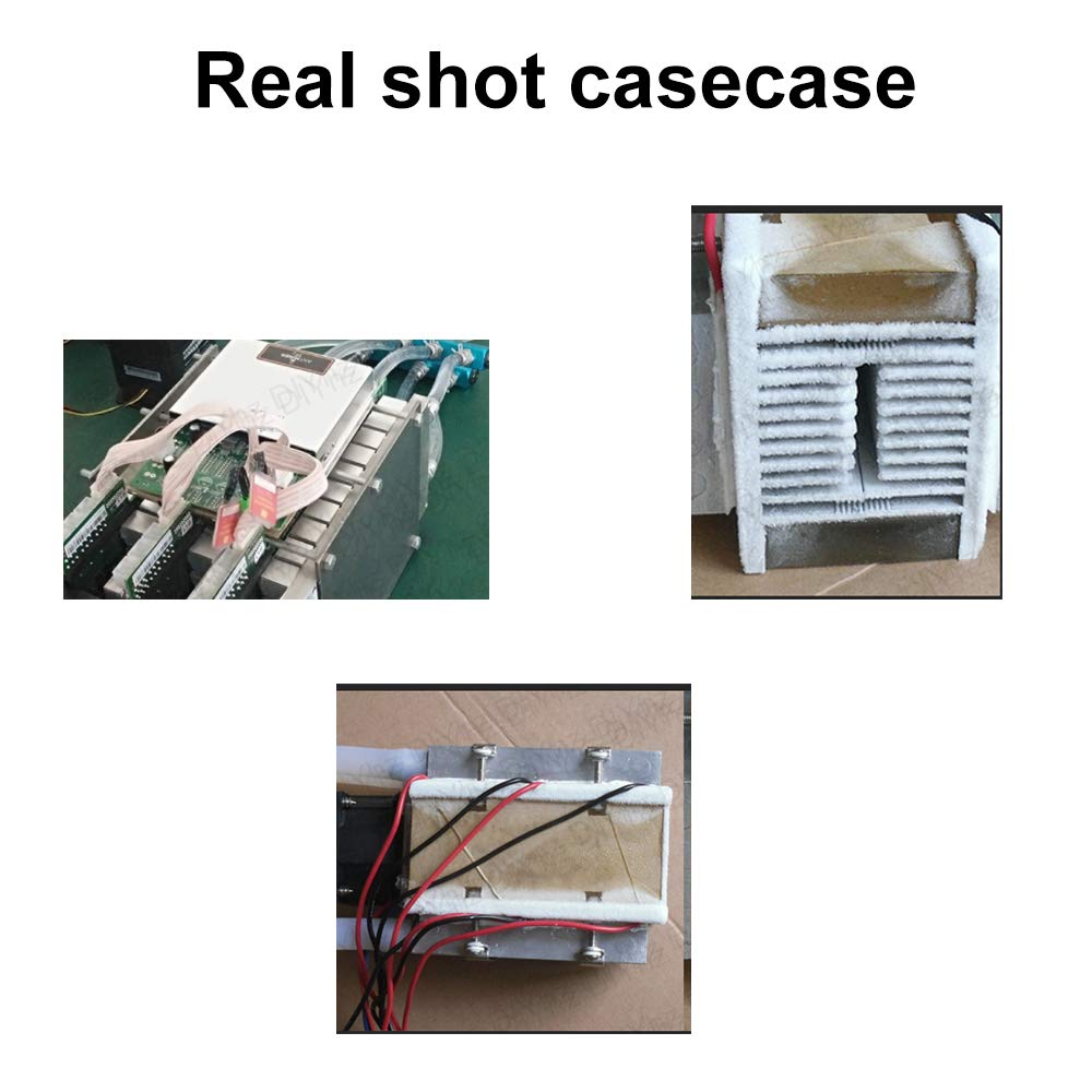 DIYhz Aluminum Water Cooling Block Liquid Cooler Heat Sink for PC CPU Graphics Radiator Heatsink Silver 40mm x 120mm x 12mm - View 4 of 5