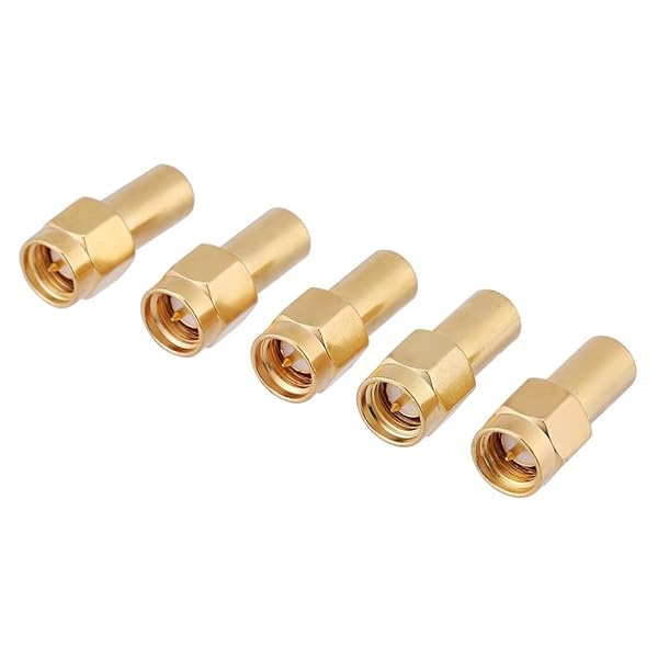 Hilitand 5pcs SMA Male Coaxial Terminators - 50 Ohm RF Load Connectors for Optimal Signal Termination - View 3 of 10
