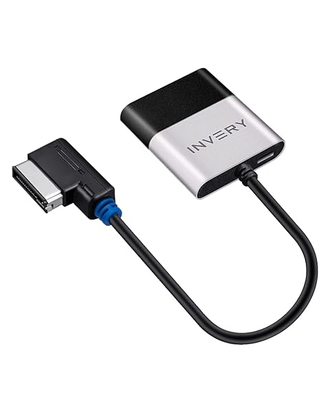 INVERY INVERY Airdual Bluetooth 5.0 aptX-HD Adapter for Audi MMI 3G & VW MDI - Enhance Your Car's Audio Experience