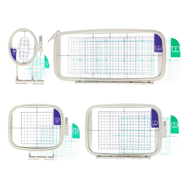 Sew Tech Top Sew Tech Embroidery Hoops for Brother PE900, PE800, SE2000 & More - Perfect Fit for Your Babylock Machines!