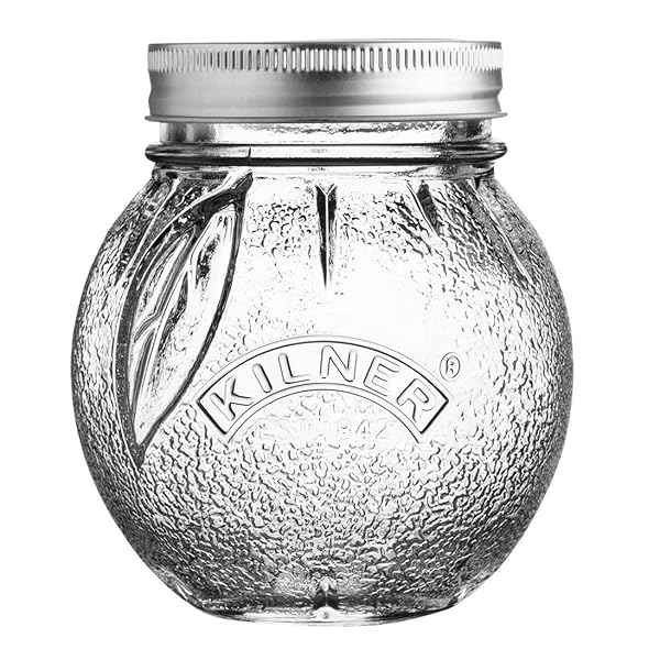 Kilner Kilner 13.5 oz Orange Fruit Jar: Perfect for Preserving & Storing Fresh Fruits