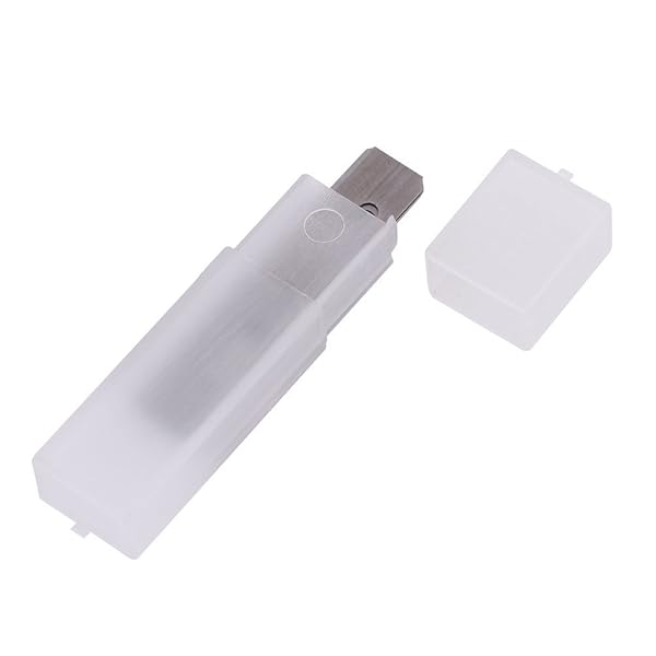 Walfront Black Safety Skiver Beveler: Essential Leather Craft Tool for Thinning & Folds Seams DIY - View 10 of 10