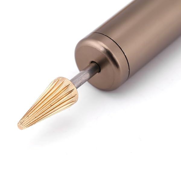 Eujgoov DIY Leather Craft: Top Dye Oil Pen Applicator for Belt Straps - Essential Finisher Tool (Coffee Color) - View 6 of 9