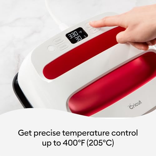 Cricut Buy Cricut EasyPress 2 (9x9) - Perfect Heat Press for T-Shirts, Tote Bags & More | Precise Control & Safety Features - View 4 of 10