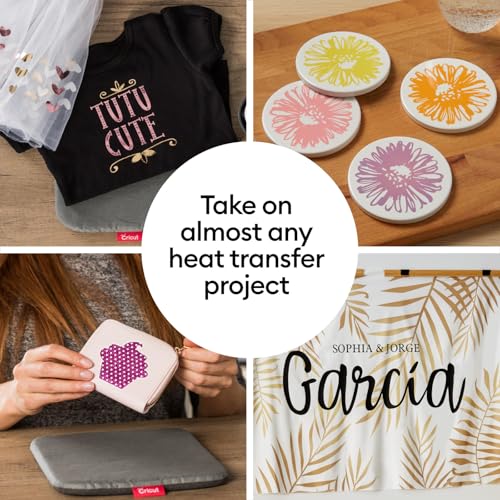 Cricut Buy Cricut EasyPress 2 (9x9) - Perfect Heat Press for T-Shirts, Tote Bags & More | Precise Control & Safety Features - View 6 of 10