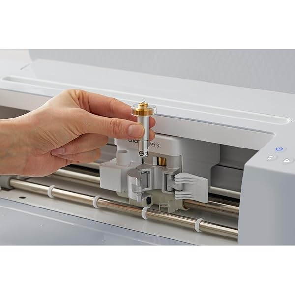 Cricut Maximize Your DIY Crafts with Cricut Scoring Wheel Tip & QuickSwap Drive - 10X Pressure for Perfect Creases! - View 7 of 10