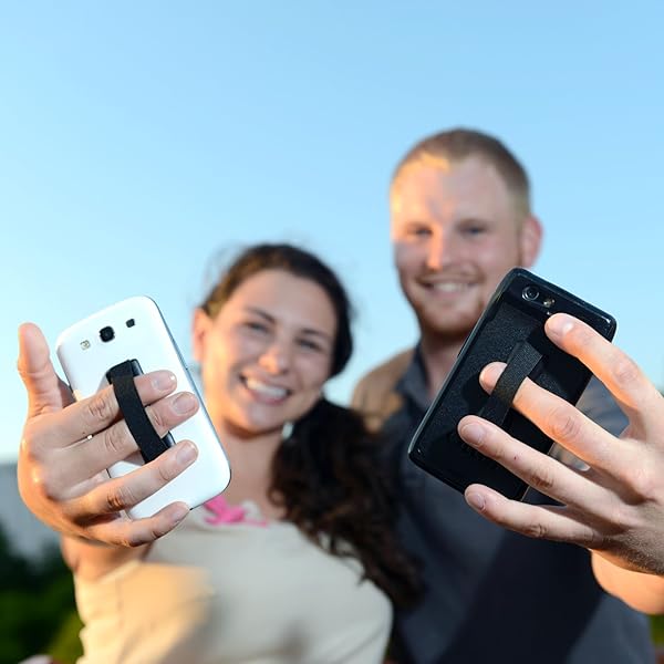 LOVEHANDLE LOVEHANDLE Universal Phone Grip - Pineapple Flower Design, Pack of 2 for Smartphones & Mini Tablets - View 3 of 10