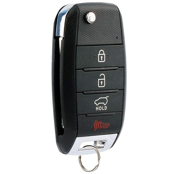 USARemote Flip Key for 2014 2015 Kia Sorento Keyless Entry Remote Fob Black Plastic SUV