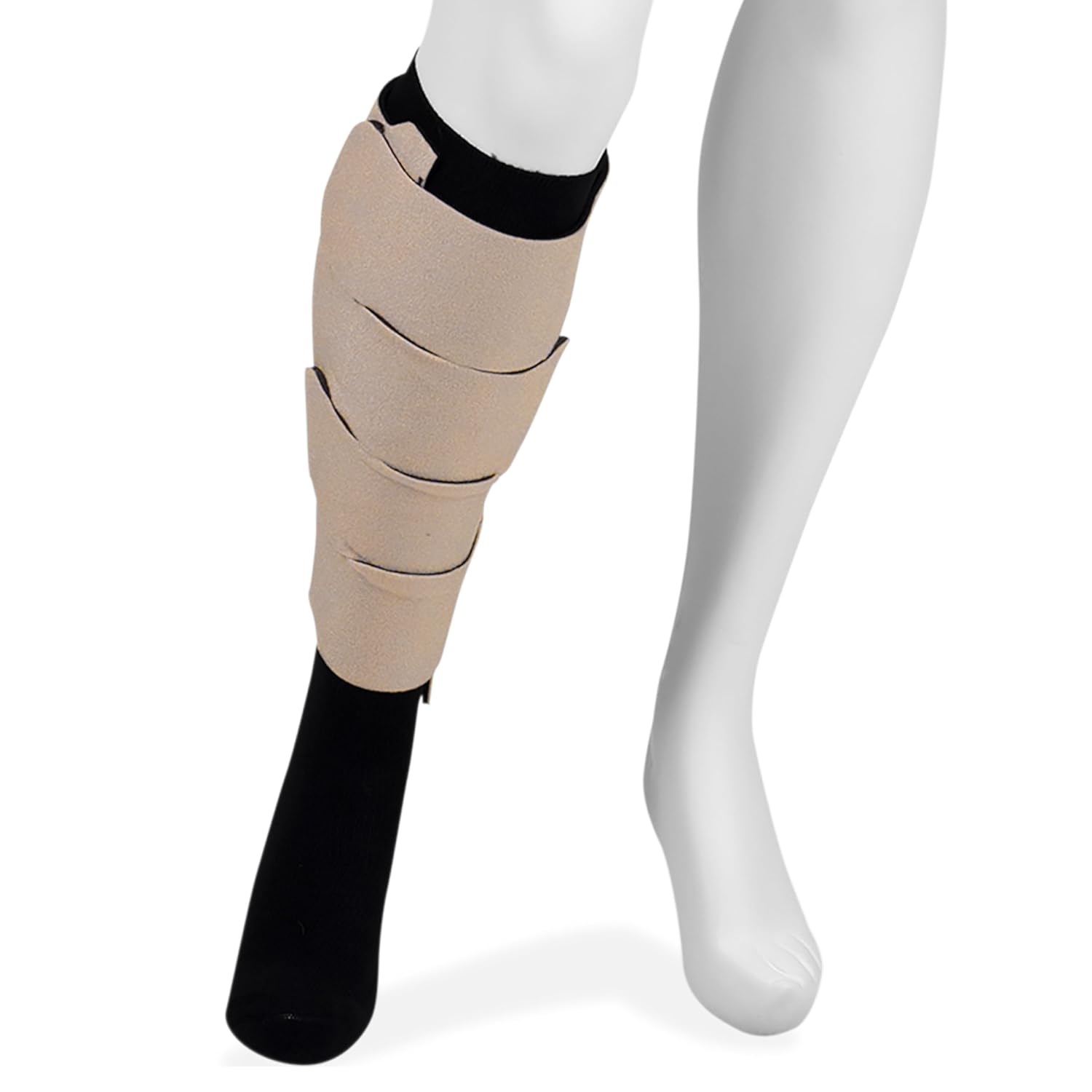Juzo Juzo Compression Calf Wrap Long Max Beige XXXL for Optimal Support and Comfort - View 3 of 5