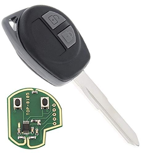 ePathChina Keyless Flip Remote Key Fob with ID46 Chip for Suzuki Swift SX4 Alto JIMNY Vitara IGNIS Splash 2007-2013 433MHz 2 Buttons - View 3 of 9