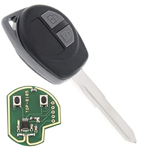 ePathChina Keyless Flip Remote Key Fob with ID46 Chip for Suzuki Swift SX4 Alto JIMNY Vitara IGNIS Splash 2007-2013 433MHz 2 Buttons - View 2 of 9