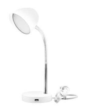 Maxlite MaxLite White LED Desk Lamp with USB Port - Stylish & Functional Lighting Solution